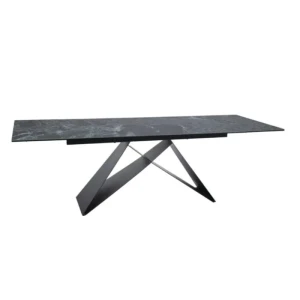 Raztegljiva jedilna miza ANA . Raztegljiva jedilna miza ANA, bo prinesla svežino in eleganco v vaš prostor. Narejena je iz kakovostnega kaljenega stekla in