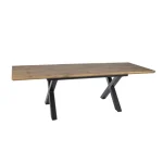 Raztegljiva jedilna miza ARLLO 2 . Raztegljiva jedilna miza ARLLO 2, bo prinesla svežino in eleganco v vaš prostor. Mizna plošča je narejena iz