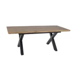 Raztegljiva jedilna miza ARLLO 2 . Raztegljiva jedilna miza ARLLO 2, bo prinesla svežino in eleganco v vaš prostor. Mizna plošča je narejena iz