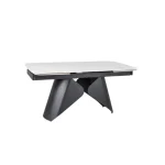 Raztegljiva jedilna miza ARMANO . Raztegljiva jedilna miza ARMANO je narejena do podrobnosti natančno. Očarali vas bodo njeni prefinjeno narejeni vzorci ter