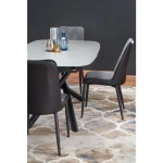 Raztegljiva jedilna miza BETI . Raztegljiva jedilna miza BETI, bo prinesla svežino in eleganco v vaš prostor. Mizna plošča je narejena iz kakovostnega