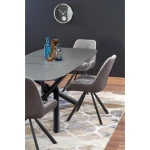 Raztegljiva jedilna miza BETI . Raztegljiva jedilna miza BETI, bo prinesla svežino in eleganco v vaš prostor. Mizna plošča je narejena iz kakovostnega