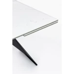 Raztegljiva jedilna miza BLAZAR črno-bela 160-240X90 - slika 8