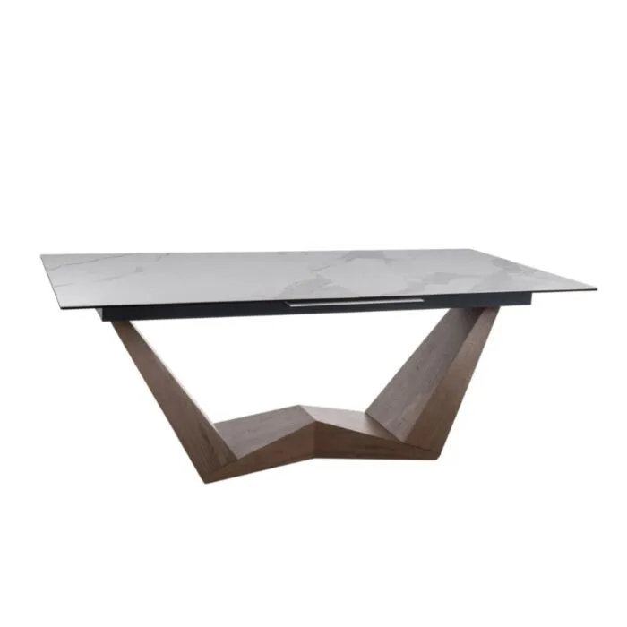 Raztegljiva jedilna miza BOUNTY - bela mat Raztegljiva jedilna miza BOUNTY - bela mat . Raztegljiva jedilna miza BOUNTY bela mat, predstavlja praktičnost in sodobni pristop k ureditvi jedilnega