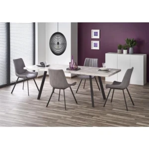 Raztegljiva jedilna miza DALIA . Elegantna miza DALIA bo poživela vsako jedilnico. Miza je kvalitetna in stabilna. Miza je raztegljiva. Barva ploskve: -