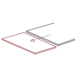 Raztegljiva jedilna miza DIJANA je modernega dizajna. Okvir je narejen iz kovine v črni mat barvi. Mizna plošča je narejena iz kaljenega stekla in