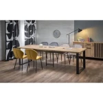 Raztegljiva jedilna miza DIKA . Raztegljiva jedilna miza DIKA, bo prinesla svežino in eleganco v vaš prostor. Narejena je iz kakovostne laminirane plošče.