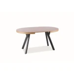 Raztegljiva jedilna miza DOMOS . Raztegljiva jedilna miza DOMOS je okrogle oblike in je raztegljiva. Narejena je iz kakovostnih materialov, je stabilna in za