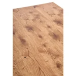 Raztegljiva jedilna miza HORAC . Raztegljiva miza HORAC sledi po svojem dizajnu in kakovosti smernicam najnovejših oblikovalcev pohištva. Kombinacija hrasta