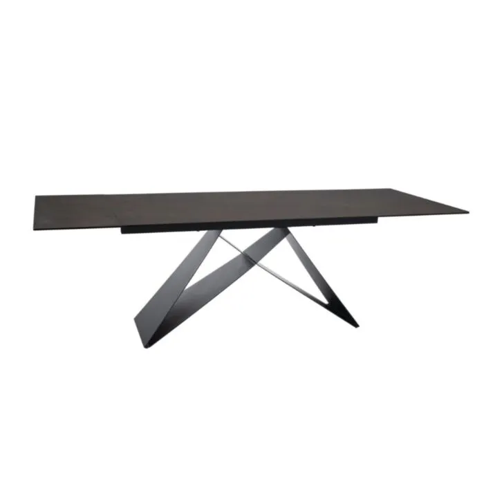 Raztegljiva jedilna miza IVONA . Raztegljiva jedilna miza IVONA, bo prinesla svežino in eleganco v vaš prostor. Narejena je iz kakovostnega kaljenega stekla