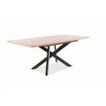 Raztegljiva jedilna miza KREATOR . Raztegljiva jedilna miza KREATOR odlične kvalitete, ki po svoji obliki sledi najsodobnejšim trendom oblikovalcev