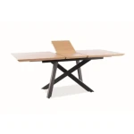 Raztegljiva jedilna miza KREATOR . Raztegljiva jedilna miza KREATOR odlične kvalitete, ki po svoji obliki sledi najsodobnejšim trendom oblikovalcev