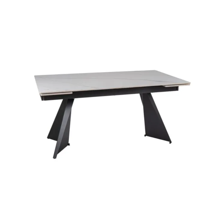 Raztegljiva jedilna miza LACONA Raztegljiva jedilna miza LACONA . Raztegljiva jedilna miza LACONA je narejena do podrobnosti natančno. Očarali vas bodo njeni prefinjeno narejeni vzorci ter