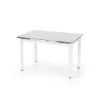 Raztegljiva jedilna miza LAST . Raztegljiva jedilna miza LAST je elegantna, sodobna in kvalitetna miza. Lepo se poda v vsakršno jedilnico. Dimenzije: - D: