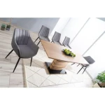 Raztegljiva jedilna miza LEONE hrast - slika 9