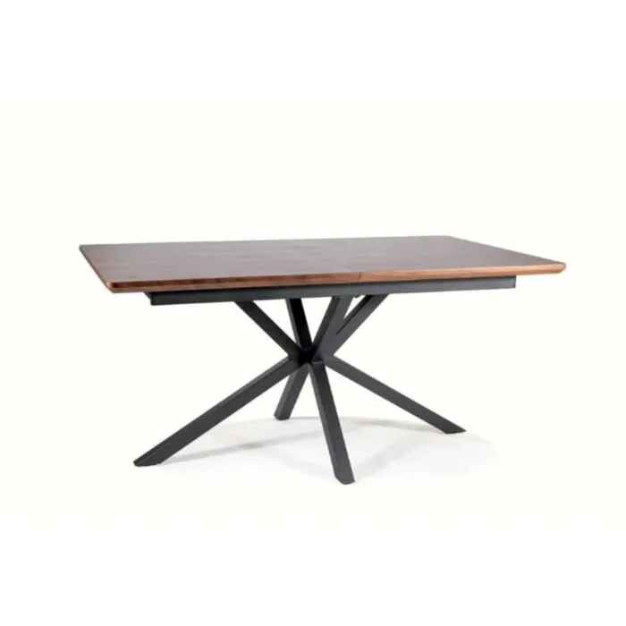 Raztegljiva jedilna miza LORBER Raztegljiva jedilna miza LORBER . Raztegljiva jedilna miza LORBER predstavlja praktičnost in sodobni pristop k ureditvi jedilnega prostora. Mizna plošča je