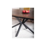 Raztegljiva jedilna miza LORBER . Raztegljiva jedilna miza LORBER predstavlja praktičnost in sodobni pristop k ureditvi jedilnega prostora. Mizna plošča je