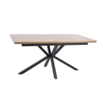 Raztegljiva jedilna miza LORBER - hrast . Raztegljiva jedilna miza LORBER predstavlja praktičnost in sodobni pristop k ureditvi jedilnega prostora. Mizna