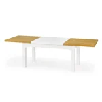 Raztegljiva jedilna miza MAURO oreh . Raztegljiva jedilna miza MAURO oreh je narejena iz kakovostnih materialov. Je sodobna, elegantna in stabilna. Dimenzije: