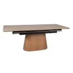 Raztegljiva jedilna miza MONAKO 2 . Raztegljiva jedilna miza MONAKO 2 je elegantna in moderna miza. Miza ima funkcijo raztezanja. Lahko jo imaste zloženo ali