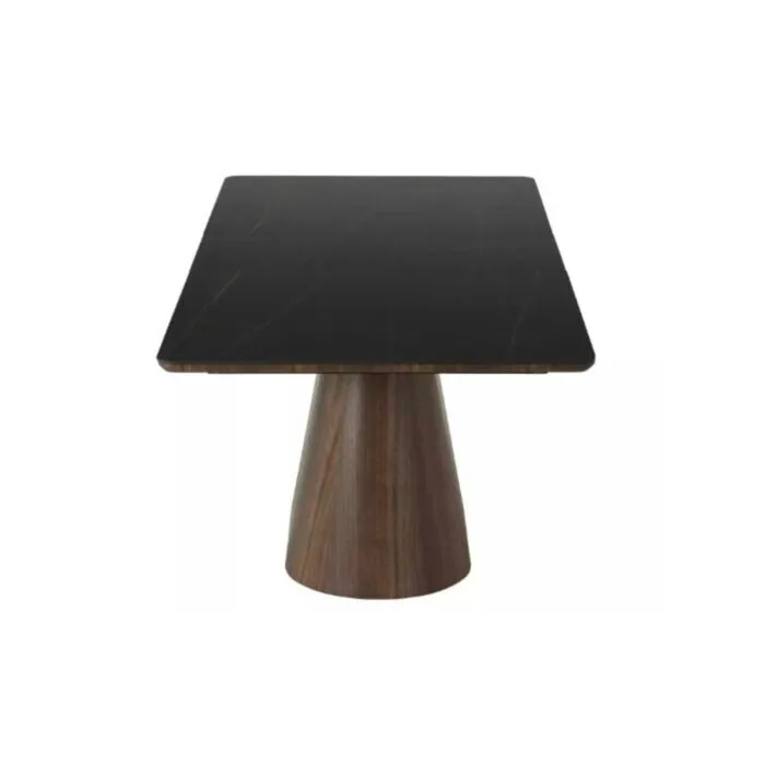 Raztegljiva jedilna miza MONAKO Raztegljiva jedilna miza MONAKO . Raztegljiva jedilna miza MONAKO je elegantna in moderna miza. Miza ima funkcijo raztezanja. Lahko jo imaste zloženo ali jo