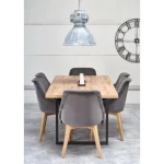 Raztegljiva jedilna miza MOVE2 . Raztegljiva miza MOVE2 je kakovostna, stabilna jedilna miza, ki se podaljša za 50 cm. Dimenzije: - D: 160/210 x G: 90 x V: 74