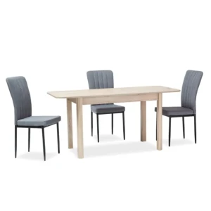 Raztegljiva jedilna miza OGI XL sonoma . Raztegljiva jedilna miza OGI XL sonoma je izredno stabilna in elegantno oblikovana. Mizna plošča je izdelana iz