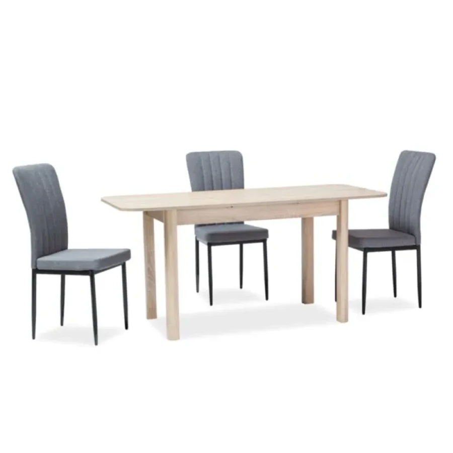 Raztegljiva jedilna miza OGI XL sonoma . Raztegljiva jedilna miza OGI XL sonoma je izredno stabilna in elegantno oblikovana. Mizna plošča je izdelana iz