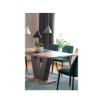 Raztegljiva jedilna miza PLUTON . Raztegljiva jedilna miza PLUTON je eleganten kos pohištva. Miza je narejena iz kakovostnih materialov. Plošča in okvir sta