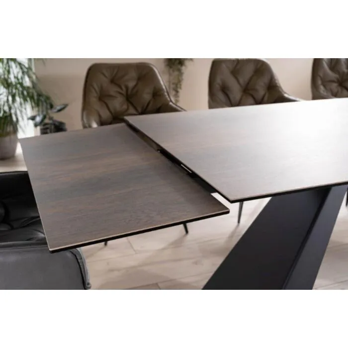 Raztegljiva jedilna miza SALVADOR 2 Raztegljiva jedilna miza SALVADOR 2 . Raztegljiva jedilna miza SALVADOR 2 predstavlja praktičnost in sodobni pristop k ureditvi jedilnega prostora. Mizna