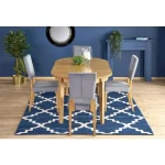 Raztegljiva jedilna miza SELEN hrast . Raztegljiva miza SELEN hrast je kakovostna masivna jedilna miza, ki se lahko podaljša za kar 100 cm. V vašem domu