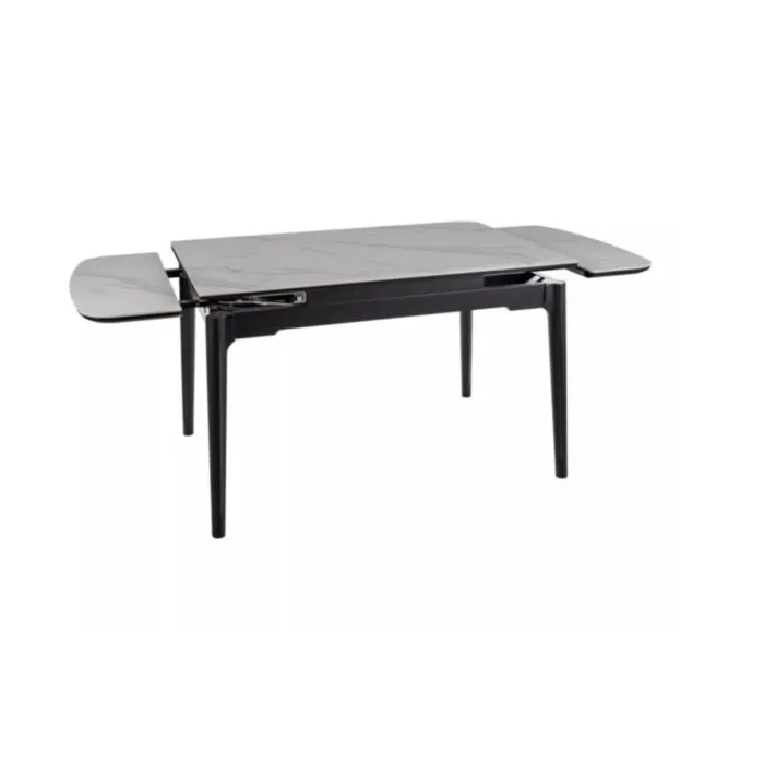 Raztegljiva jedilna miza SENTI 2 Raztegljiva jedilna miza SENTI 2 . Raztegljiva jedilna miza SENTI je narejena do podrobnosti natančno. Očarali vas bodo njeni prefinjeno narejeni vzorci ter