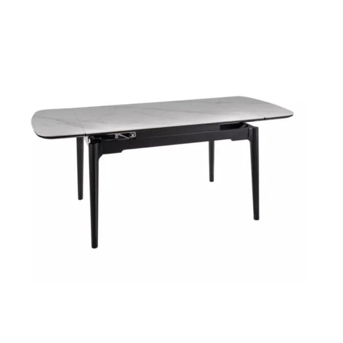 Raztegljiva jedilna miza SENTI 2 Raztegljiva jedilna miza SENTI 2 . Raztegljiva jedilna miza SENTI je narejena do podrobnosti natančno. Očarali vas bodo njeni prefinjeno narejeni vzorci ter