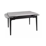 Raztegljiva jedilna miza SENTI 2 . Raztegljiva jedilna miza SENTI je narejena do podrobnosti natančno. Očarali vas bodo njeni prefinjeno narejeni vzorci ter