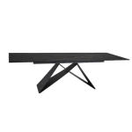 Raztegljiva jedilna miza SOFY . Raztegljiva jedilna miza SOFY, bo prinesla svežino in eleganco v vaš prostor. Narejena je iz kakovostnega kaljenega stekla in