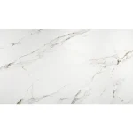 Raztegljiva jedilna miza SOKOL 180 - bela mat . Raztegljiva jedilna miza SOKOL 180 je narejena iz keramike, z efektom belega marmorja. Ogrodje je izdelano v