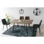 Raztegljiva jedilna miza SURA oreh . Raztegljiva jedilna miza SURA oreh, je praktična in trpežna miza, primerna za jedilnico ali pa tudi druge prostore v