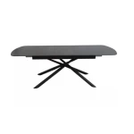 Raztegljiva jedilna miza VEKTOR . Raztegljiva jedilna miza VEKTOR je narejena do podrobnosti natančno. Očarali vas bodo njeni prefinjeno narejeni vzorci ter