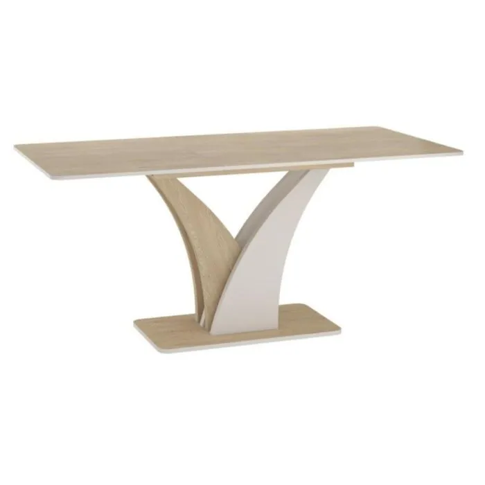 Raztegljiva jedilna miza VENUS 1 Raztegljiva jedilna miza VENUS 1 . Raztegljiva jedilna miza VENUS je modernega dizajna. Predstavlja praktičnost in sodobni pristop k ureditvi jedilnega