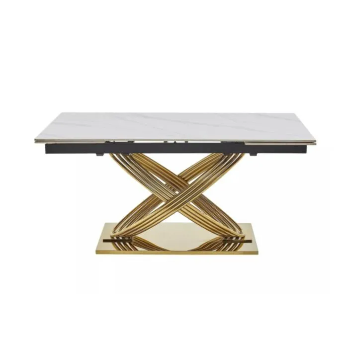 Raztegljiva jedilna miza VILIJA Raztegljiva jedilna miza VILIJA . Raztegljiva jedilna miza VILIJA, je moderna in elegantna jedilna miza, ki se poda v vsak prostor. Mizna plošča je narejena