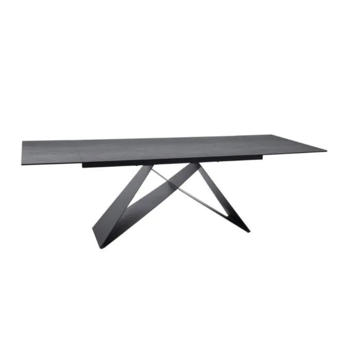 Raztegljiva kuhinjska miza JANI Raztegljiva kuhinjska miza JANI . Raztegljiva kuhinjska miza JANI, bo prinesla svežino in eleganco v vaš prostor. Narejena je iz kakovostnega kaljenega