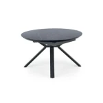 Raztegljiva miza MAJ . Raztegljiva miza MAJ, bo vašemu prostoru prinesla svežino in eleganco. Narejena je iz kakovostnega stekla in MDF-ja v videzu črnega