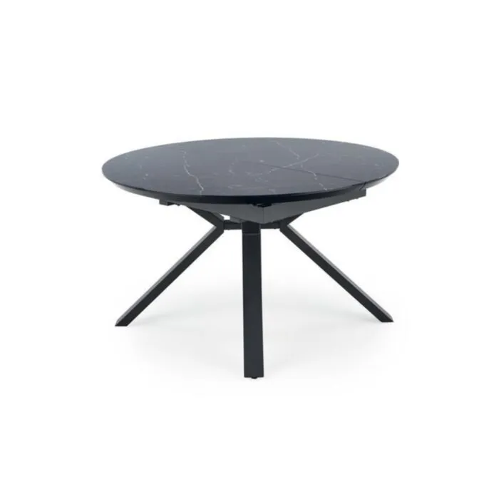 Raztegljiva miza MAJ Raztegljiva miza MAJ . Raztegljiva miza MAJ, bo vašemu prostoru prinesla svežino in eleganco. Narejena je iz kakovostnega stekla in MDF-ja v videzu črnega