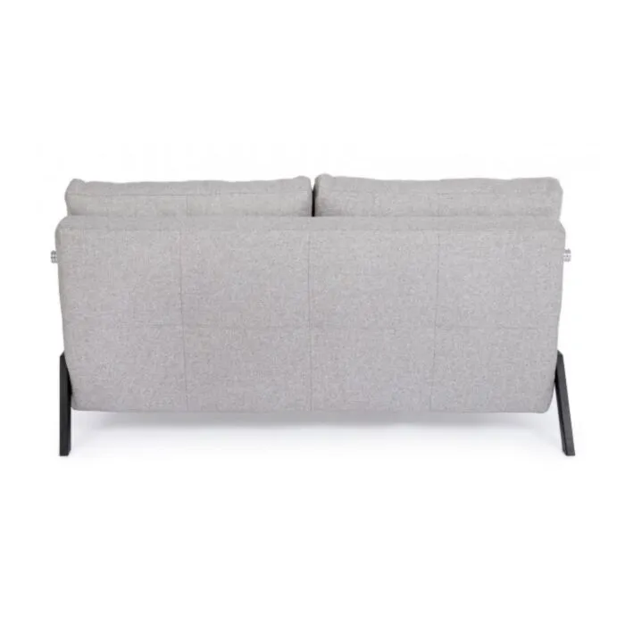 Raztegljivi dvosed HAYDEN bež Raztegljivi dvosed HAYDEN bež . Raztegljivi dvosed HAYDEN bež ima jeklene noge z učinkom lesa. Ni vzmeten, ima dvoslojno oblogo pene prekrito z tkanino.