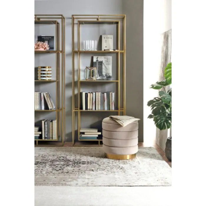 Regal 4P ELENOR . Regal 4P ELENOR je eleganten kos pohištva, ki popestri vaš prostor. Njen poseben dizajn vas bo navdušil, saj prinese vašemu prostoru