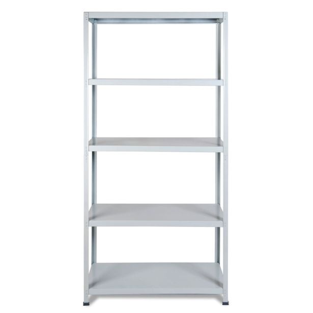 REGAL AR SHELVING 180X90X40 CM 5P/100KG SIV REGAL AR SHELVING 180X90X40 CM 5P/100KG SIV