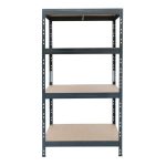 REGAL AR SHELVING 180X90X45 CM 4P/300KG ANTRACIT - GARAGE
