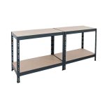 REGAL AR SHELVING 180X90X45 CM, 4 POLICE 300 KG/POLICO GARAGE45 - slika 6