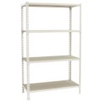 REGAL SIMONRACK 150X100X40 CM 4P/150KG BELA LES MADERCLICK PLUS
