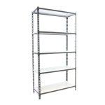 REGAL SIMONRACK 180X90X40 CM 5P/180KG ANTRACIT BELA SIMONCLICK